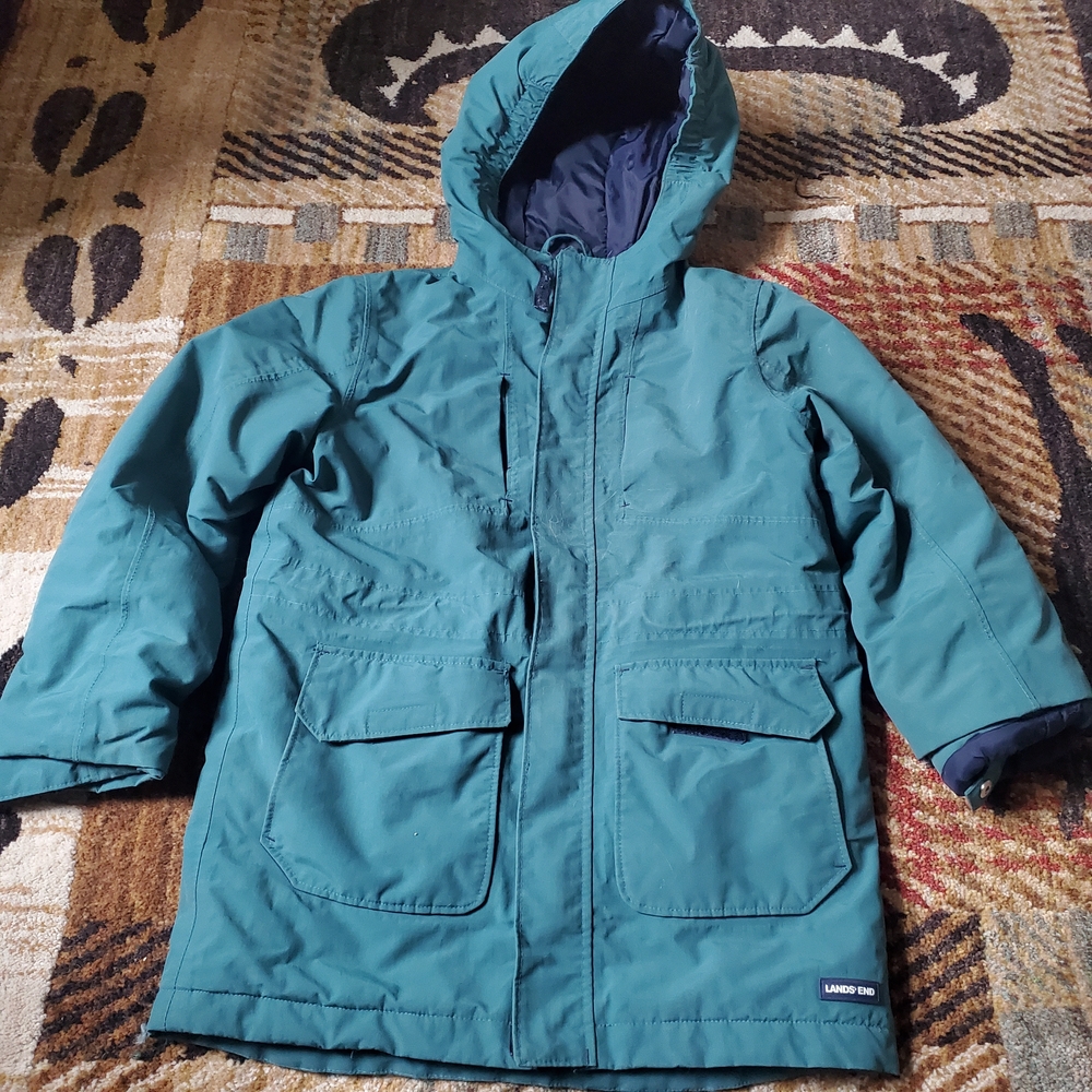Lands' End Kids Green Jacket